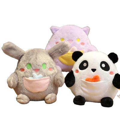 China PLAYS cute panda ice cream plush toy for sale