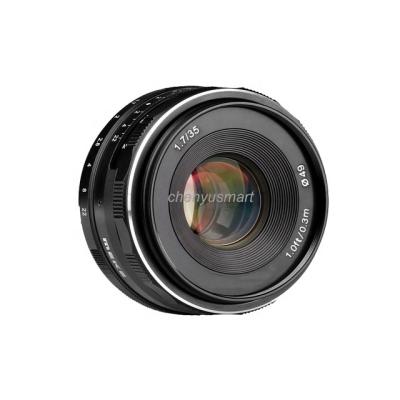 China 35mm portrait lens f1.7 camera lens dslr mirrorless camera lens for sale