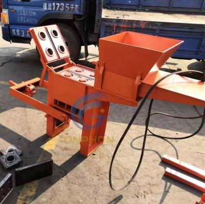 China Building Material Stores Curved Block Making Interlock Brick Block Machine for sale