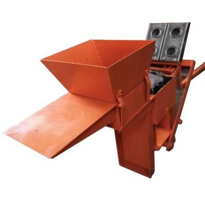 China Building Material Shops Chinese Clay Mixed Cement Low Cost Maker Manual Press Brick Machine for sale