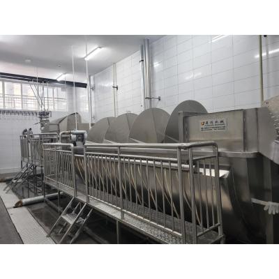 China POULTRY Chicken Slaughterhouse / Slaughtering Plant In China Poultry Hanging And Slaughter Conveying Line for sale