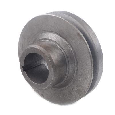 China Excavator Engine Spare Parts Factory Direct Sale Material Steel 4tnv94 4tnv98 Spline Crankshaft Single Pulley For Yangma Excavator Spare Parts for sale