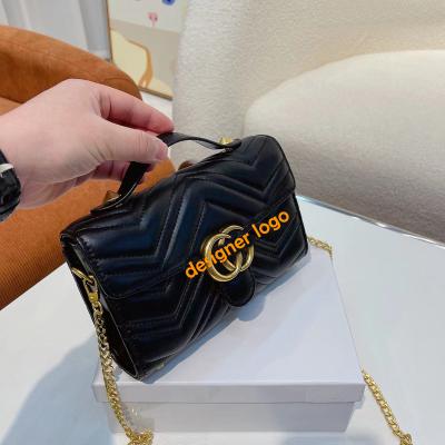 China Latest\fasion 2022 wholesale popular good quality women cross - body designer handbag luxury original genuine leather famous brands for sale