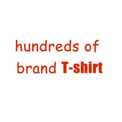 China Anti-wrinkle Summer Fashion Women/Men Famous Brand Letter Shape Designer High Quality T-shirt for sale