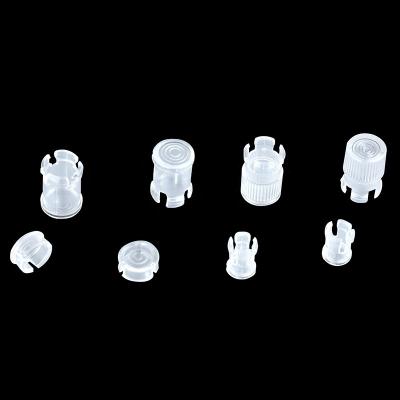 China PC PC material and 3MM 5MM LED lamp light guide transparent plastic transparent cover device for sale