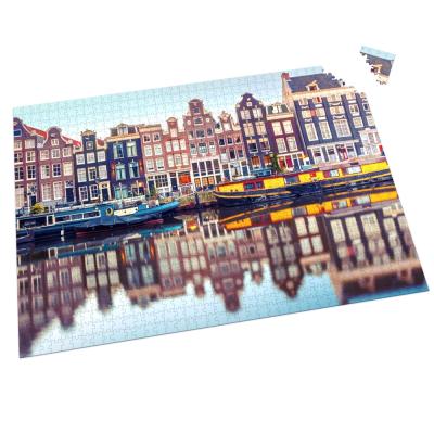 China Hot Selling Toy Holland Cartoon Toy Amazon Impression 1000 Pcs Puzzle Size 70*50 cm for sale