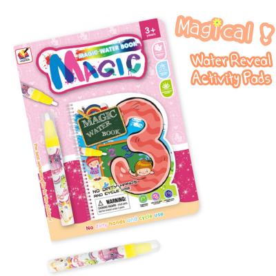 China Magic Ink Paper Coloring Book Set for Boys and Girls Toddlers Kids, Numbers for sale