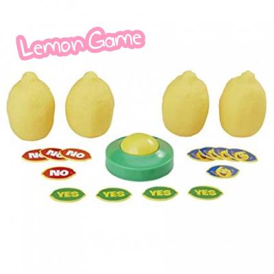 China Plastic Guess It Straighten Or Get Soaked, Lemon Board Game, Enjoy A Family Time for sale