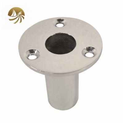 China Factory Stainless Steel Boat Accessories Precision Casting Tube Bracket Marine Hardware for Boat/Yacht/Boat Fittings for sale