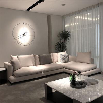 China Low MOQ Sofa Nordic Upholstery Minimalist Modern Modular Nordic Living Room Sofa for sale