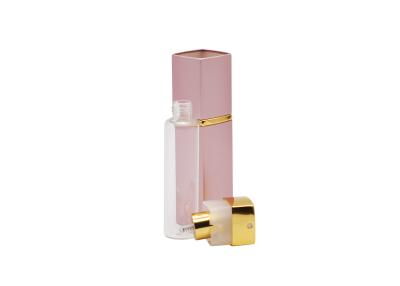 China Square 10ml Perfume Atomizer Tester Bottle Aluminum Twist Up for sale