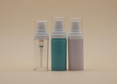 China PETG AS Plastic Perfume Spray Bottles Snap On Outer Spring Mist Sprayer Pump With Half Cap for sale