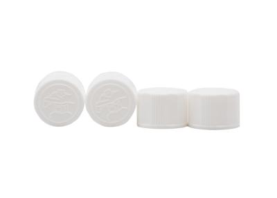 중국 24mm PP Pressure Child Proof Bottle Caps Ribbed Surface Design 판매용