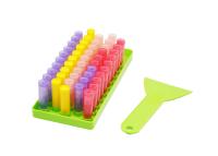 China Recyclable PP Clear Chapstick Empty  Bpa Free Lip Balm Tubes for sale