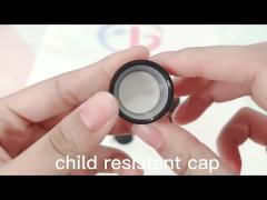 20mm 24mm Child Proof Cap PP Plastic Medicine For Pill Bottle