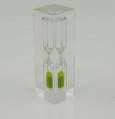 China Business Gifts Nautical Promotional Acrylic 1 Minute Hourglass 4 Minute Sand Timer 1 Dollar Gifts for sale