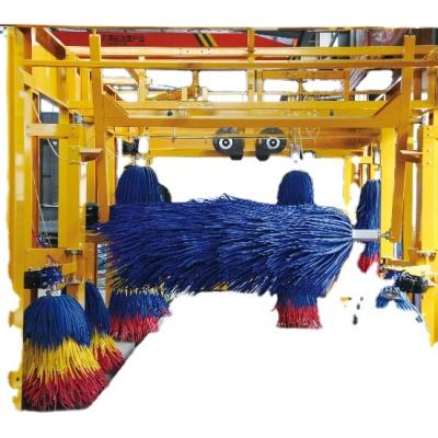 China Galvanize Updated Version Tunnel Continuous Type Long Full Automatic Car Washing Machine for Gas Station Clean More Vehicles Meanwhile for sale