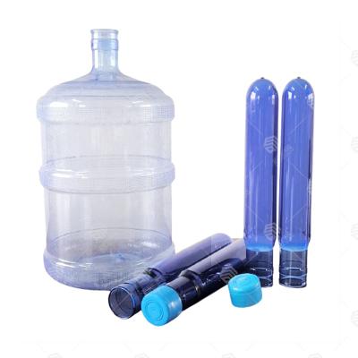 China 5 Gallon Plastic Pet Preform 730g 750g 19l High Quality Preformer For Pure Water Bottles for sale