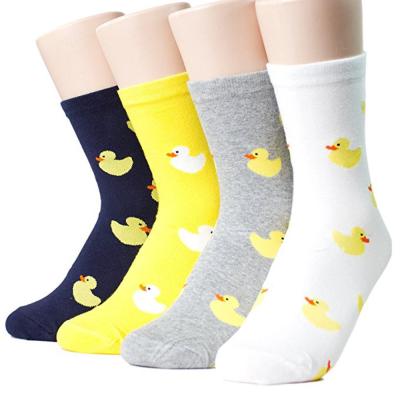 China Fashionable And Comfortable Antibacterial Women Socks Color Animal Funny Custom Socks for sale