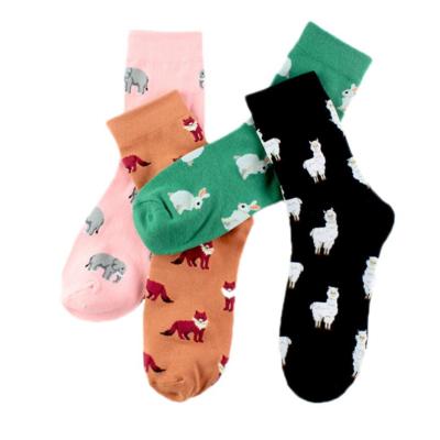 China Wholesale QUICK DRY Cotton Custom Design Hosiery 100 Cotton Work Socks Women Ladies Socks for sale