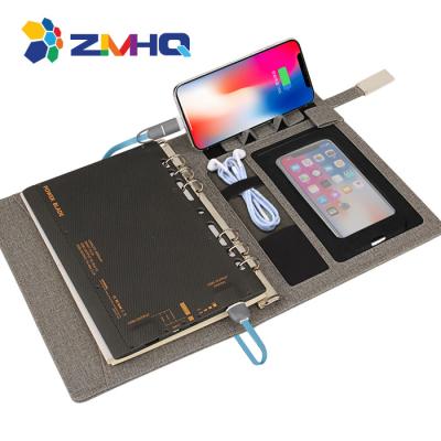 China Wholesale new agriculture factory price style pocket power bank notebook with 16G usb flash drive for sale