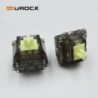 China Linear Keyboard Switch DUROCK Linear Switch For Custom Mechanical Keyboards 67g Bottom Out Of PCB Mount Keyswitch for sale