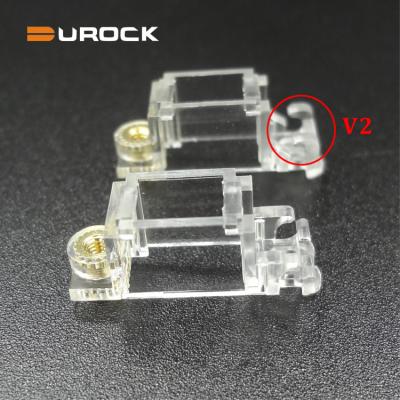 China DUROCK Luxury Gold Screw Stabilizers PCB Mount Plated Transparent Screw Stabilizers With Rise Stripping Non Wire Keystrokes for sale