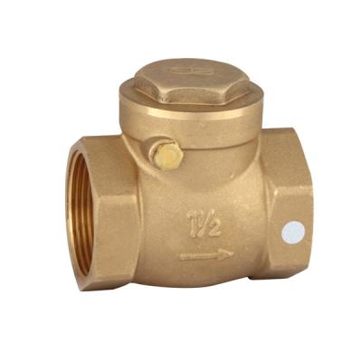 Chine 2 pouces de cuivre non retour valve swing valve de contrôle Spin valve de contrôle à vendre