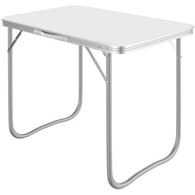 China Foldable Materials Table Recycled Aluminum Camping Adjustable Folding Dining Table for sale