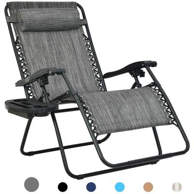 China Customized Color Recliner Garden Weightless Foldable Outdoor Folding Chair for sale