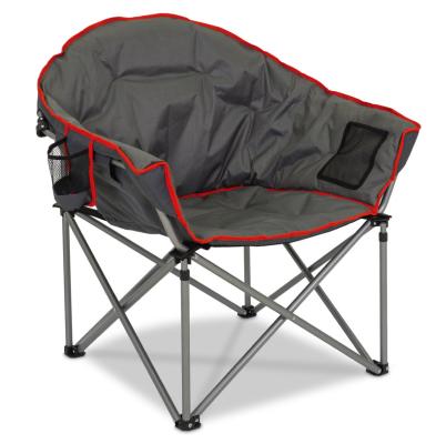 China Foldable Hiking Sofa Chair, Oversized Portable Padded Stable Comfortable Moon Leisure Folding Chair For Camping for sale