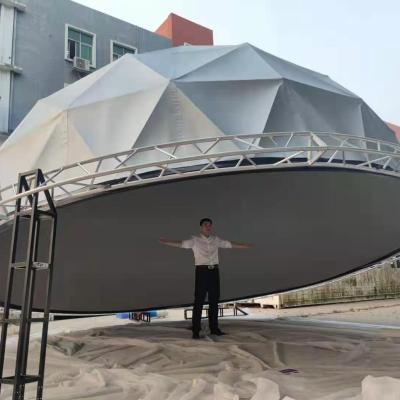 China 360degree view 8 meters diameter projection screen dome for sale