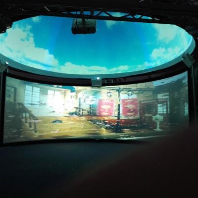 China Savicto 360degree view 15 meters diameter projection screen dome for sale