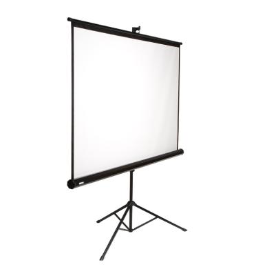 China Tripod 60-100 Inch Tripod Stand Projector Screen Projector Tripod Mobile Projection Screen for sale