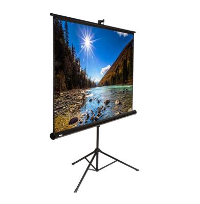 China Tripod 70 inch tripod stand projector screen projector tripod mobile projection screen for school use for sale