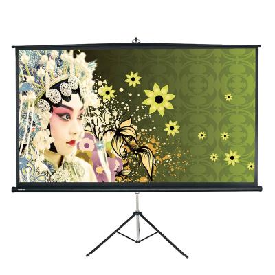 China Portable Tripod Projector Tripod Screen for 1:1 One Year High Quality Indoor or Outdoor Use 70inch SF070XTS SAVICTO Rohs for sale