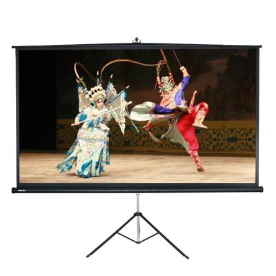 China Easy Foldable Tripod Prjector 84inch Portable Tripod Screen for sale