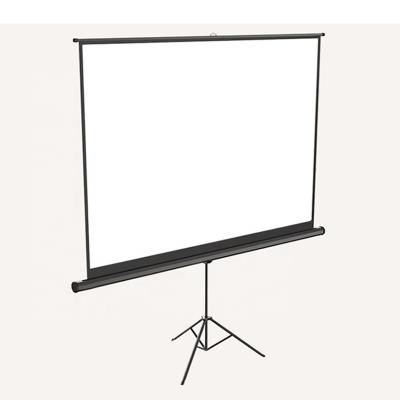 China SAVICTO Tripod 60 Inch Matt White HD Floor Stand Tripod Foldable Projector Screen For Home School for sale