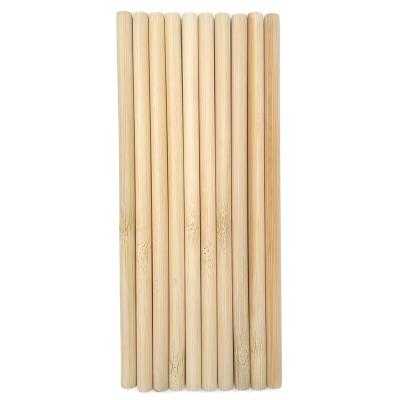 China Wholesale 100% Free Sample Minimalist Eco-friendly Biodegradable Reusable Natural Bamboo Drinking Straw for sale