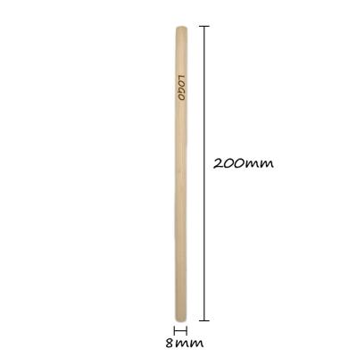 China Factory direct sales support minimalist customization more size biodegradable eco-friendly natural organic bamboo drink straws for sale