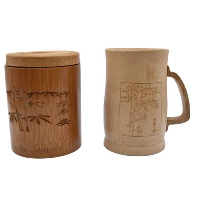 China Hot Selling 100% Natural Bamboo Coffee Mug BAMBOO Baby Customized Logo Bamboo Cups for sale