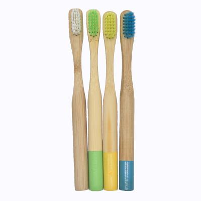 China Refillable Plus Size Bamboo Toothbrush Customized BPA Free Organic Biodegradable Bamboo Charcoal Cleaning Toothbrush for sale