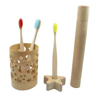 China Wholesale Custom 100% Healthy Organic Bamboo Toothbrush Refillable Eco Charcoal Toothbrush With BPA Free Bristle for sale