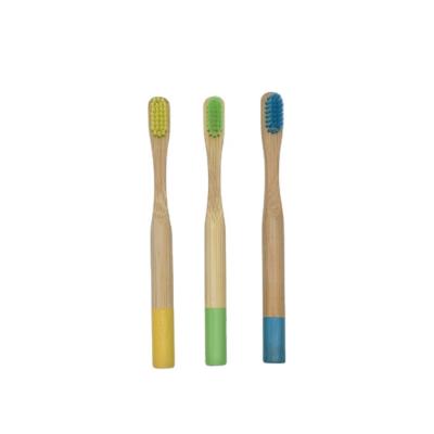 China Factory price high quality natural biodegradable soft kids bamboo toothbrush eco-friendly baby biodegradable for sale