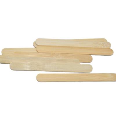 China Sustainable Wholesale Eco - Friendly Display Disposable Bamboo Ice Cream Stick for sale