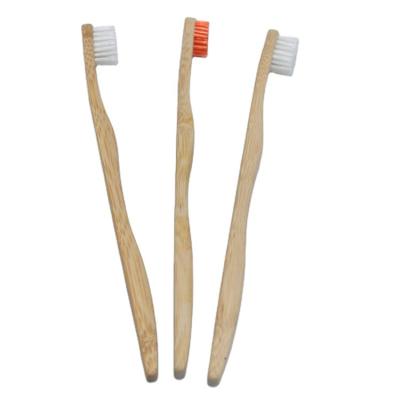 China Biodegradable Biodegradable Logo Charcoal Bristles OEM Customized Bamboo Tongue Cleaner for sale