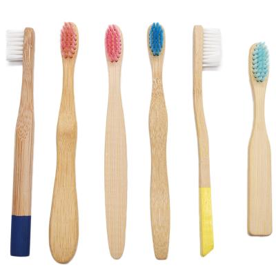 China Customized Reusable Eco-Friendly Logo Hotel Charcoal Bamboo Toothbrush Package Soft Reusable Biodegradable for sale