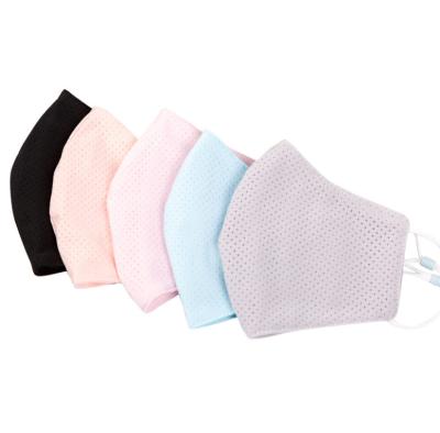 China Silk Kids and Adult Face Maskss Daily Washable Pure Silk Ice Maskss Ventilation Color Fabric Face Maskss for sale