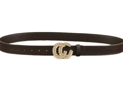 China Two Layer Cowhide Designer Belt Fashion Belt G Belt Luxury Brand Daily Use Belt for sale