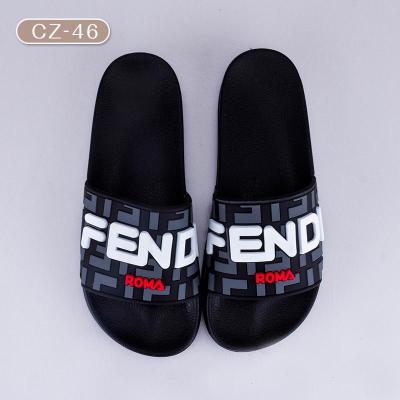 China Wholesale Newest Fashion Trend Women Summer Outdoor Designer Slides Famous Brand Women Slippers Walking Style Flat Luxury Sandal For Ladies for sale